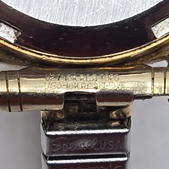 Womens Vintage Caravelle by Bulova Electronic Watch Gold Petite New Battery Read - Picture 12 of 13